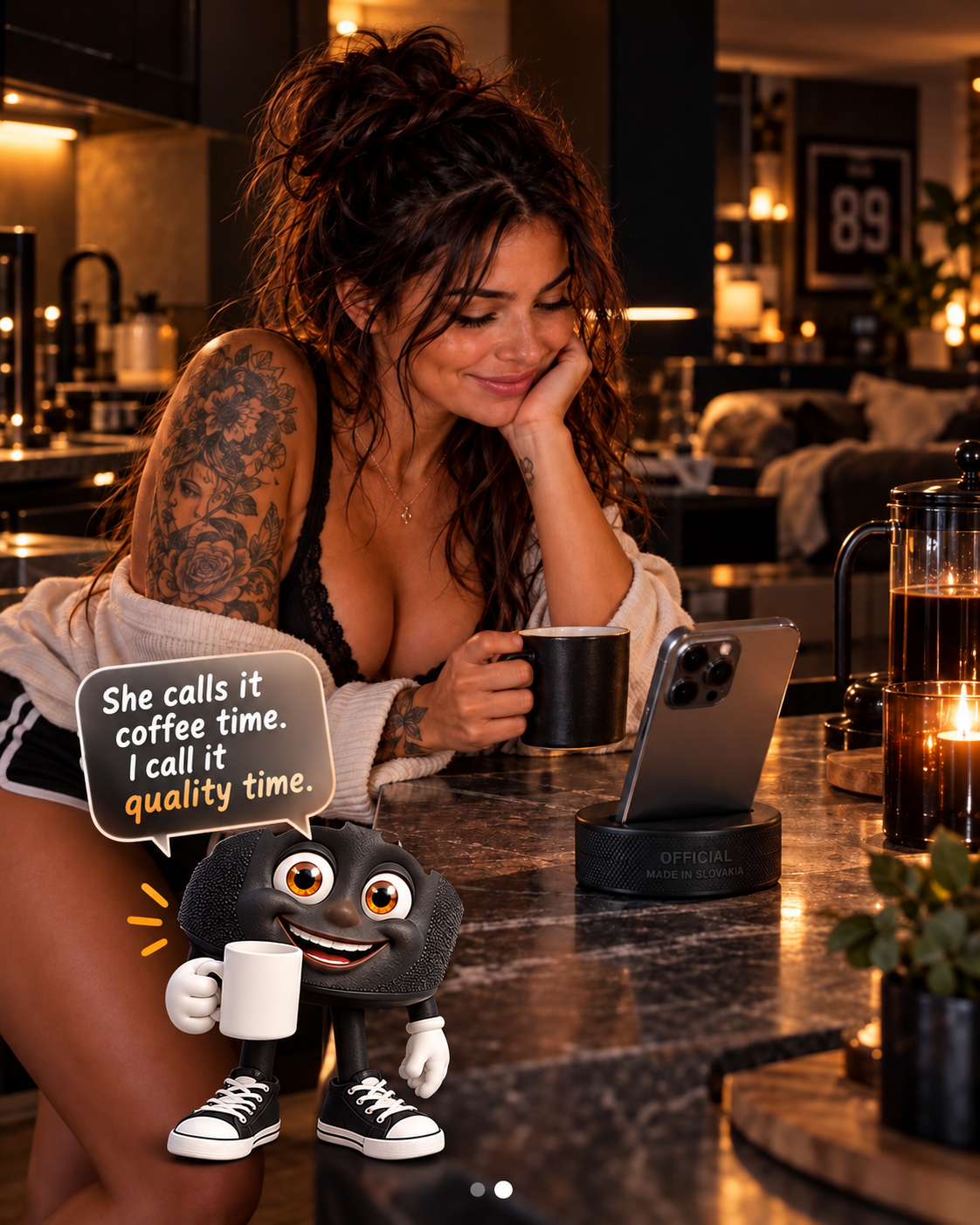 Claudia and Pucky, scene 1