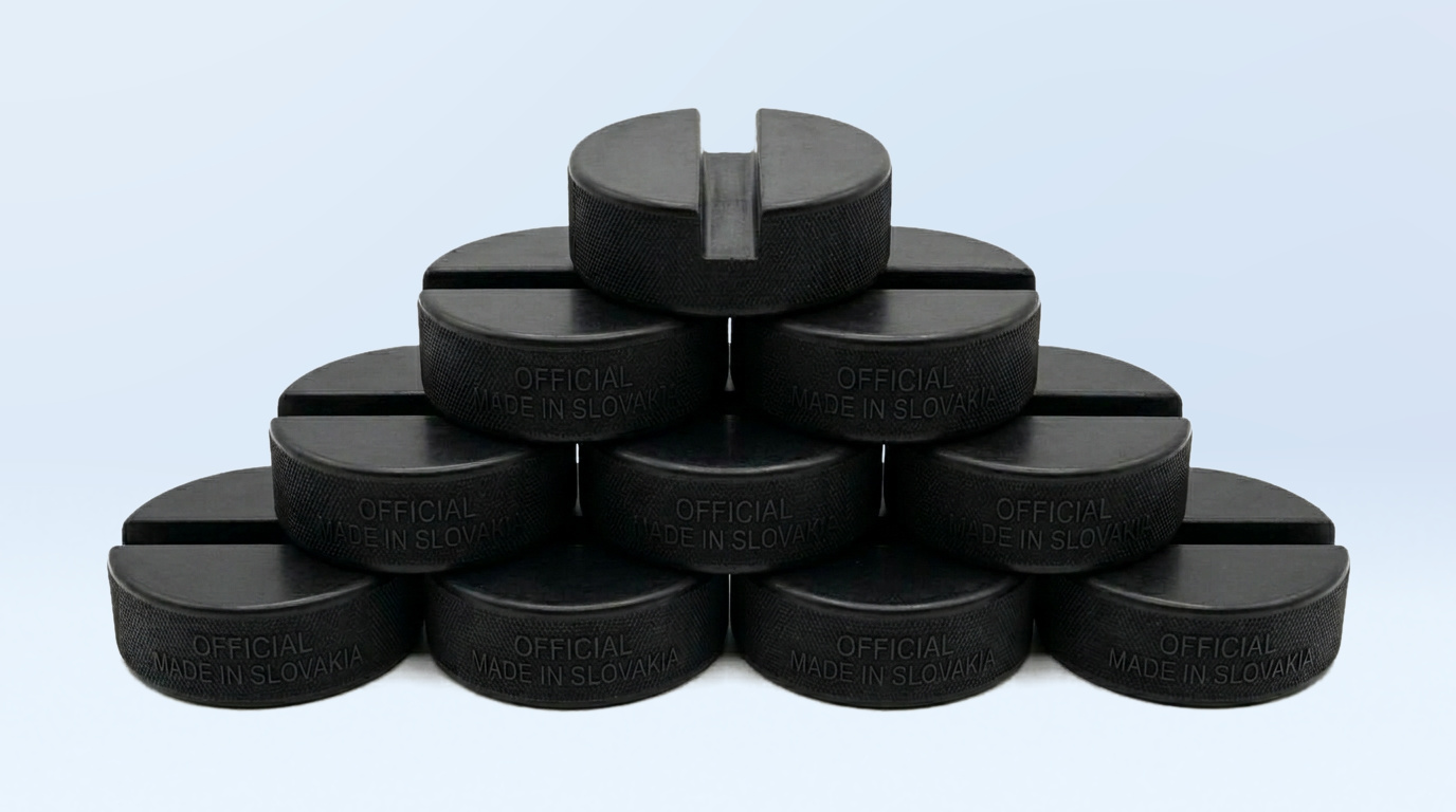 PUCKUPS 10 Pack hockey puck phone stands