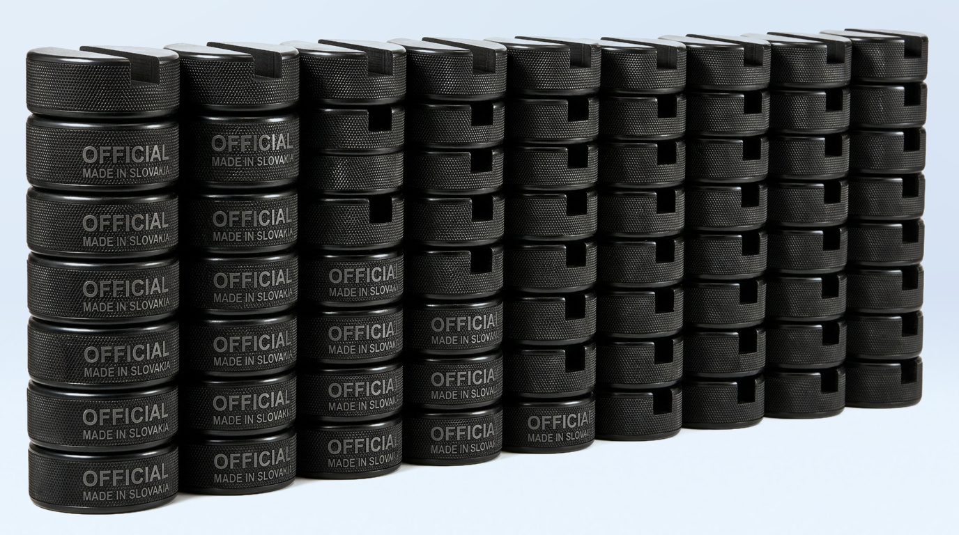 PUCKUPS 50 Pack hockey puck phone stands