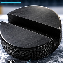 PUCKUPS genuine hockey puck construction feature